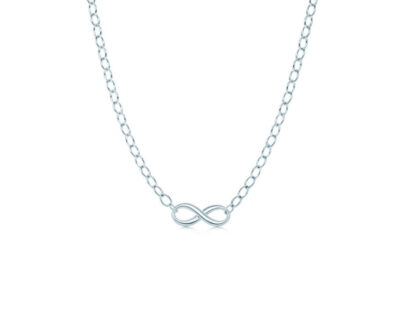 Titanium Infinity Necklace