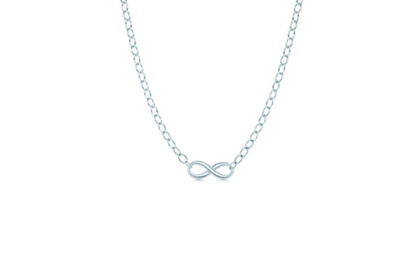 Titanium Infinity Necklace